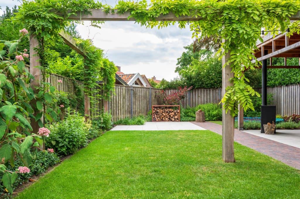 gezellige stadstuin voor het hele gezin